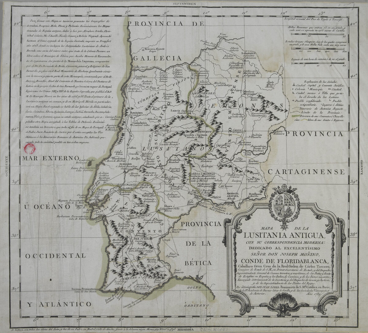 Mapa Geológico de Espanha e Portugal à escala 1:1 000 000